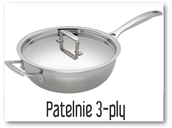 PATELNIE 3-PLY Z FRANCUSKIEGO LE CREUSET