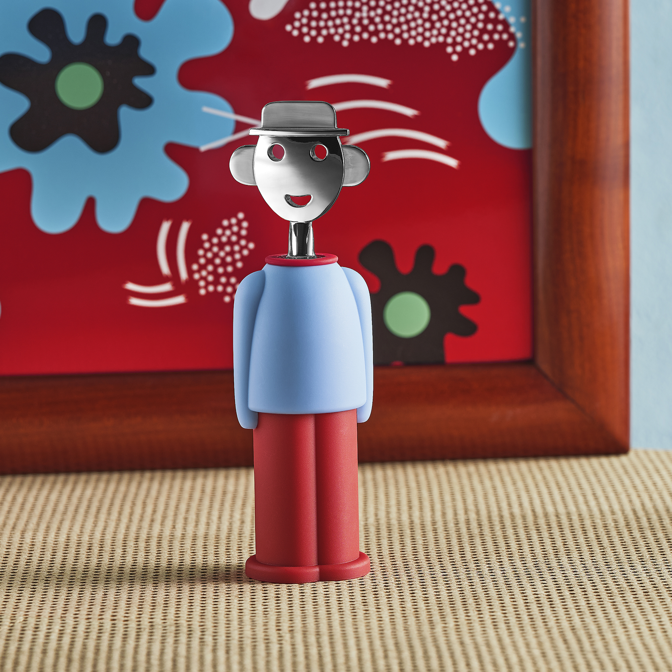 Korkociąg Alessandro M. niebiesko-bordowy