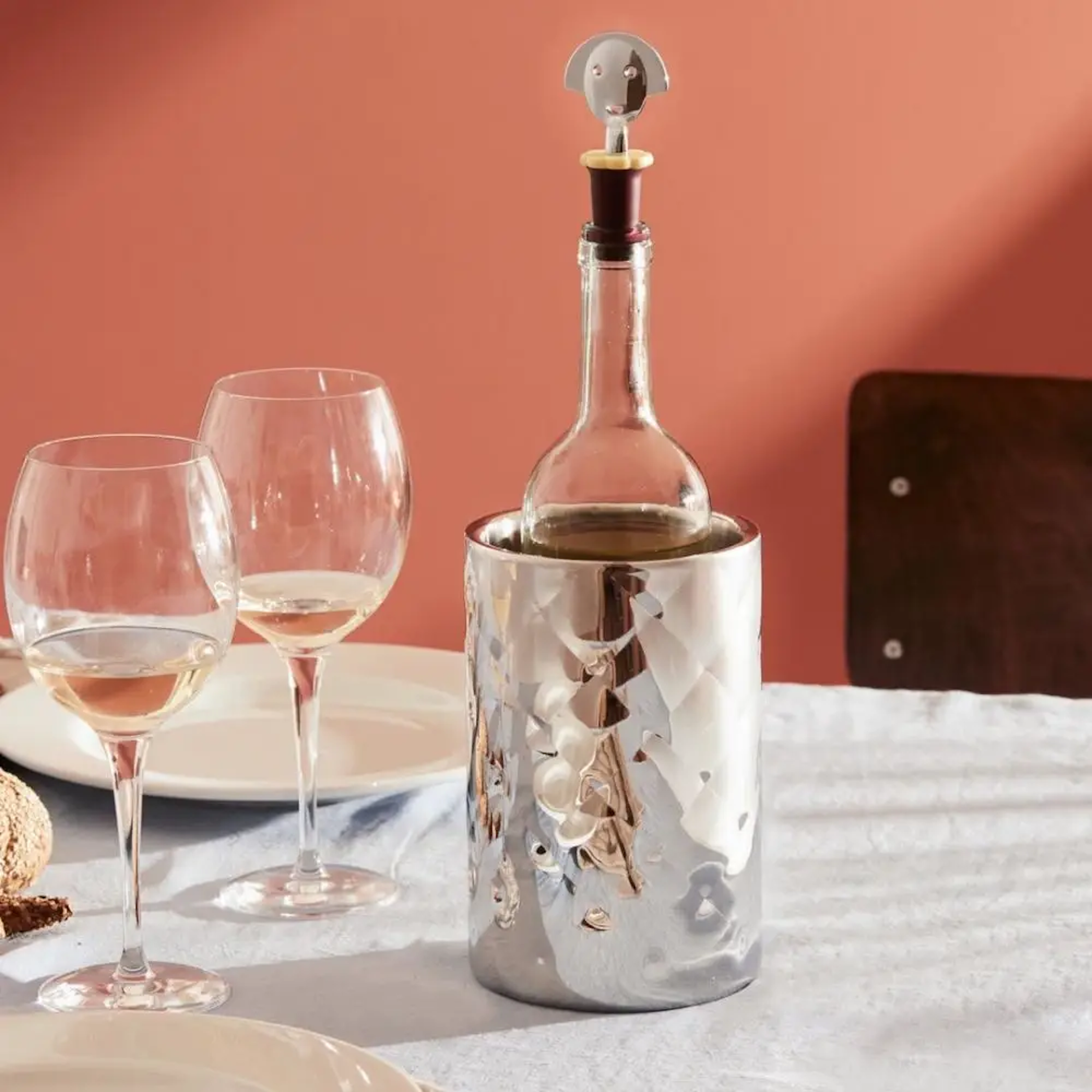 Korek do wina ANNA STOP 2 czarny