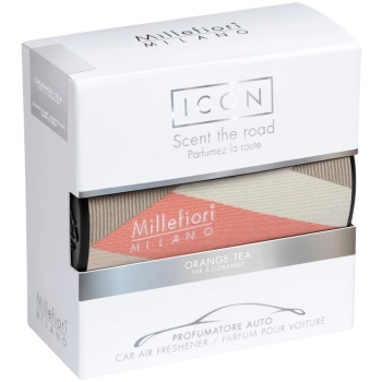 Odświeżacz do samochodu Car Icon Textile Geometric  Orange Tea
